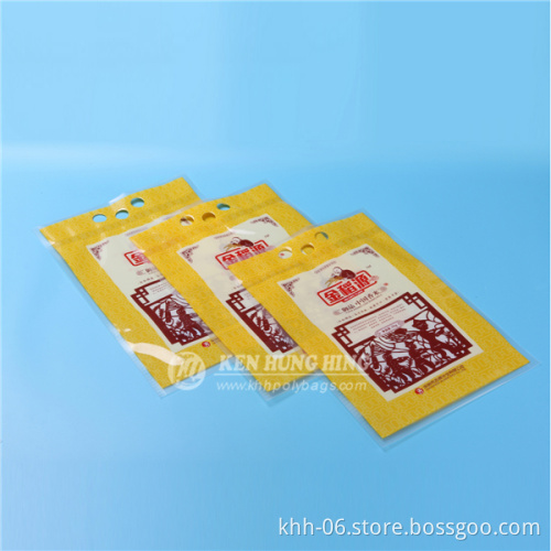 SGS Approved large size vacuum seal rice plastic bags